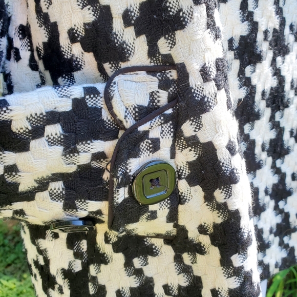 Vintage Candie's tailored houndstooth jacket - Picture 6 of 10